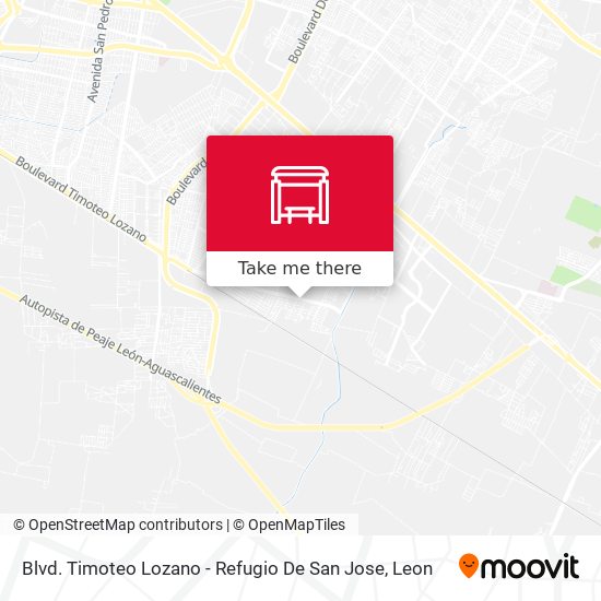 Blvd. Timoteo Lozano - Refugio De San Jose map