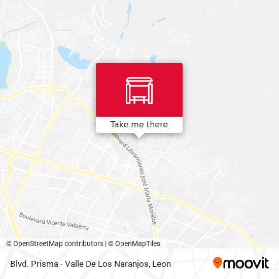 Mapa de Blvd. Prisma - Valle De Los Naranjos