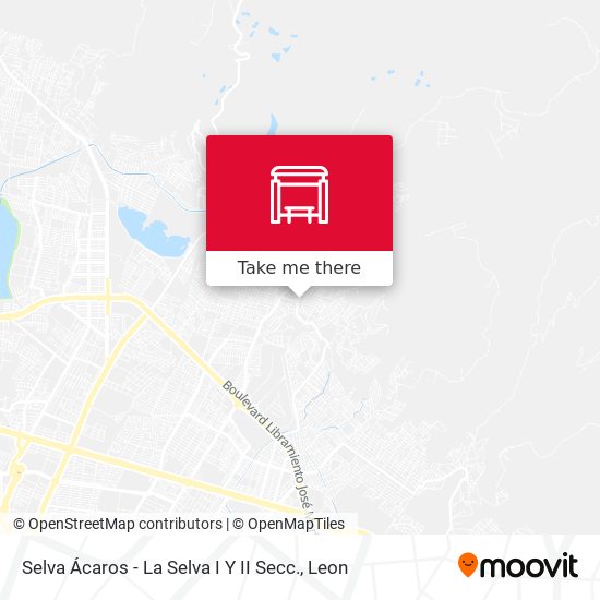 Selva Ácaros - La Selva I Y II Secc. map