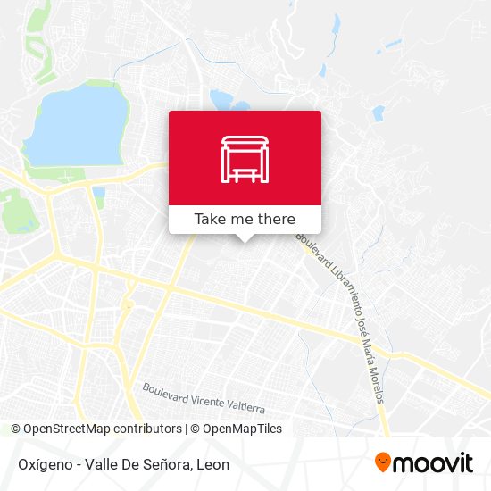 Oxígeno - Valle De Señora map