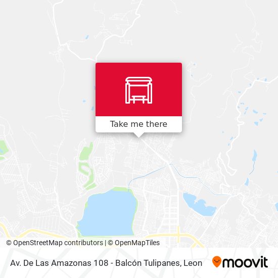 Mapa de Av. De Las Amazonas 108 - Balcón Tulipanes