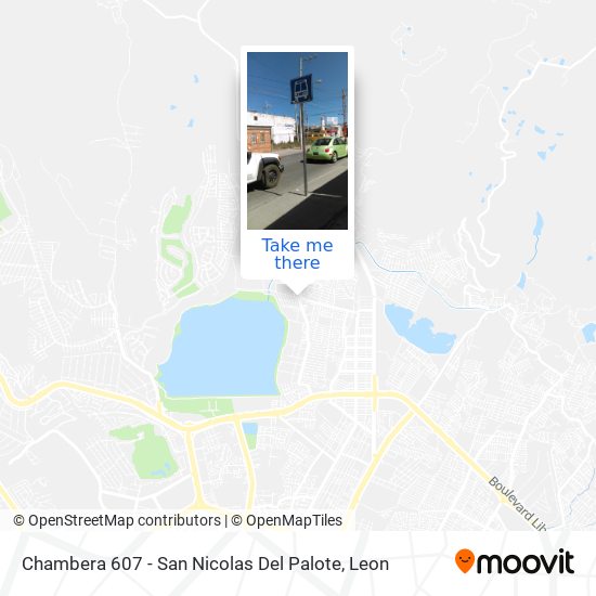 Chambera 607 - San Nicolas Del Palote map