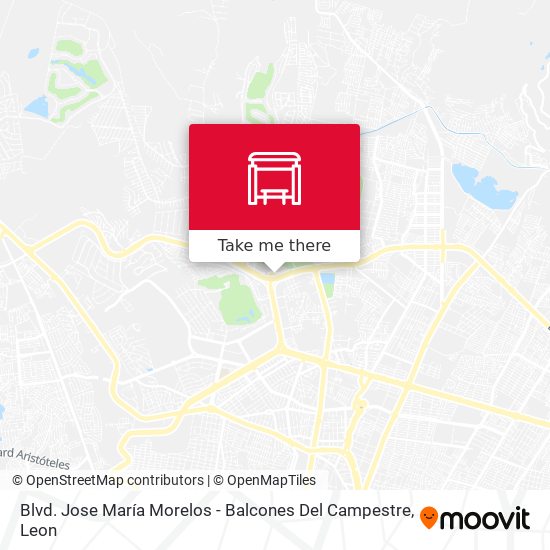 Mapa de Blvd. Jose María Morelos - Balcones Del Campestre