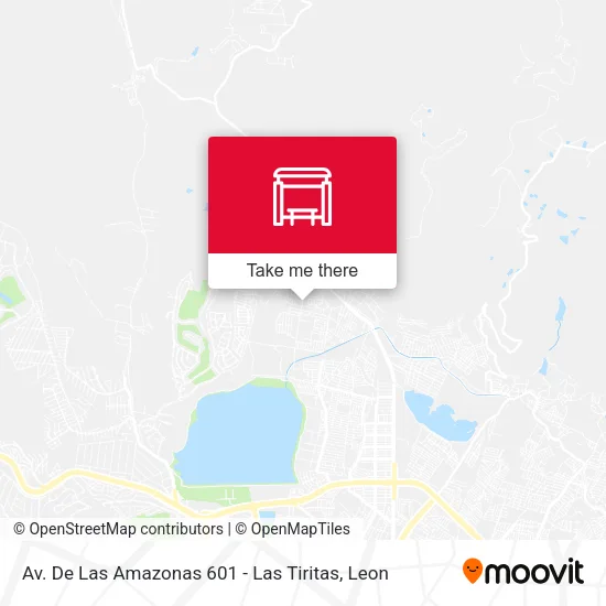 Mapa de Av. De Las Amazonas 601 - Las Tiritas
