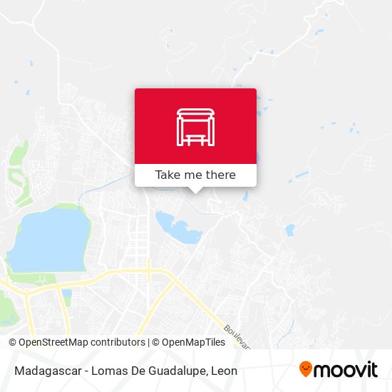 Madagascar - Lomas De Guadalupe map