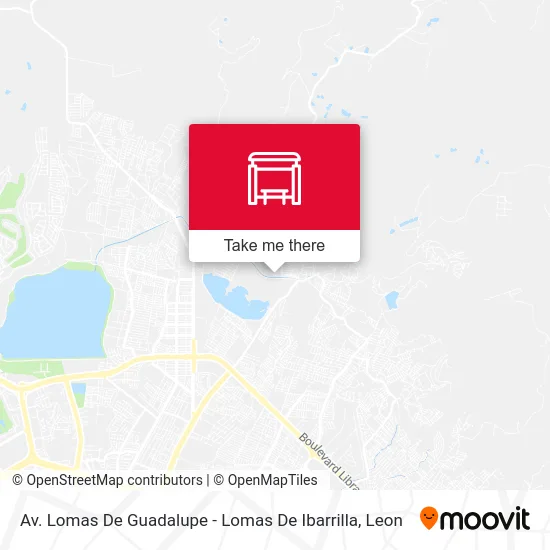 Av. Lomas De Guadalupe - Lomas De Ibarrilla map