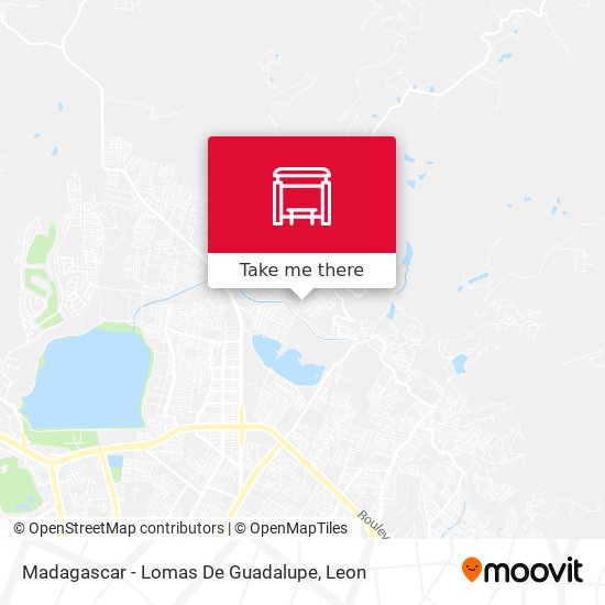 Madagascar - Lomas De Guadalupe map