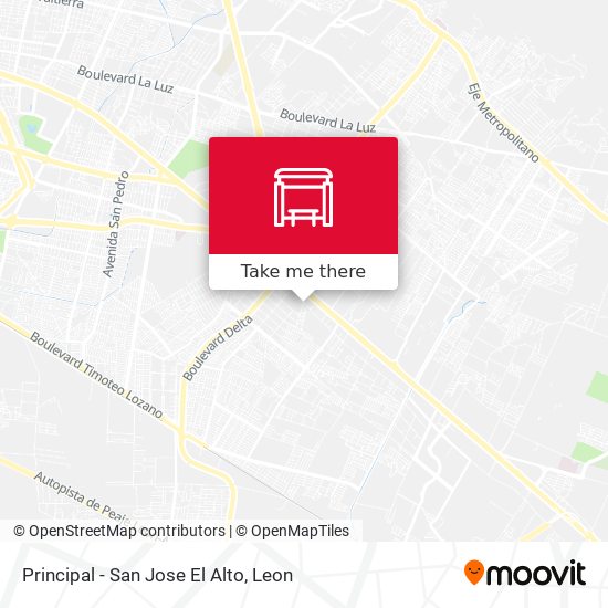 Principal - San Jose El Alto map