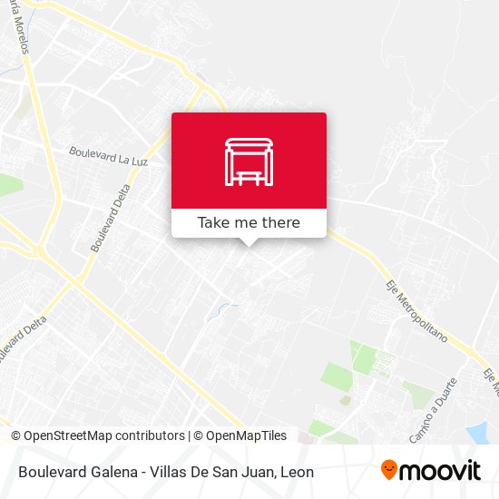 Boulevard Galena - Villas De San Juan map