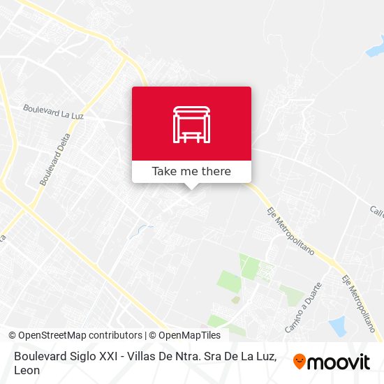 Boulevard Siglo XXI - Villas De Ntra. Sra De La Luz map