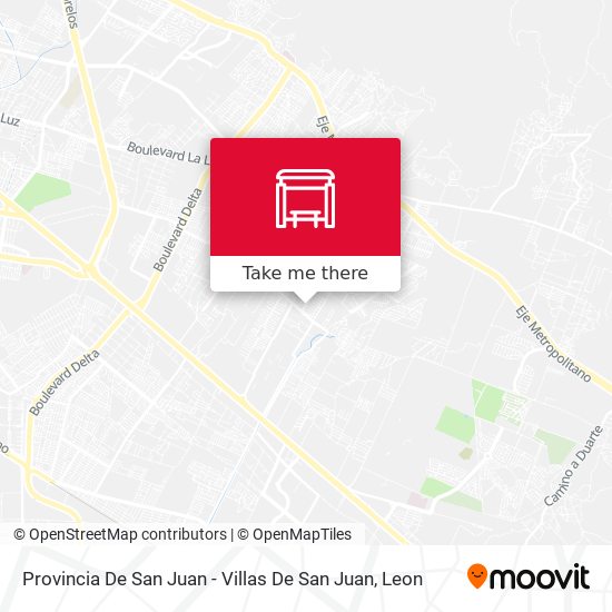 Provincia De San Juan - Villas De San Juan map