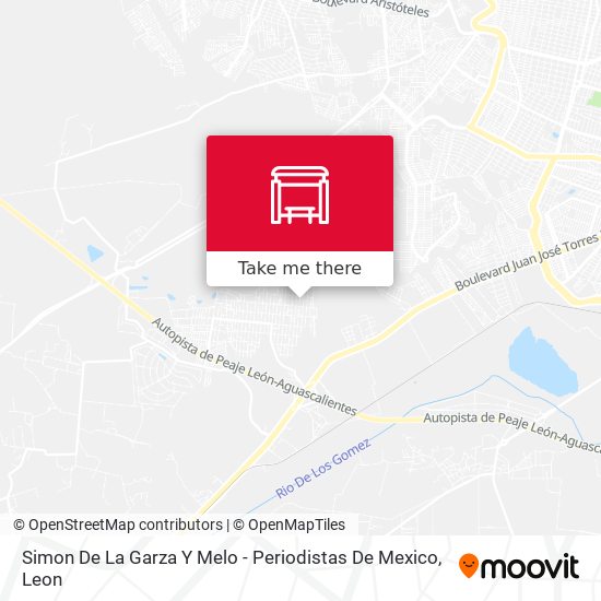 Simon De La Garza Y Melo - Periodistas De Mexico map