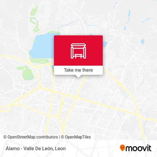 Mapa de Álamo - Valle De León