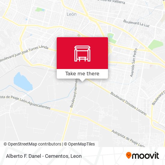 Mapa de Alberto F. Danel - Cementos