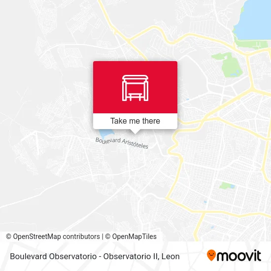 Boulevard Observatorio - Observatorio II map