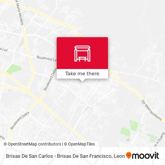 Brisas De San Carlos - Brisas De San Francisco map