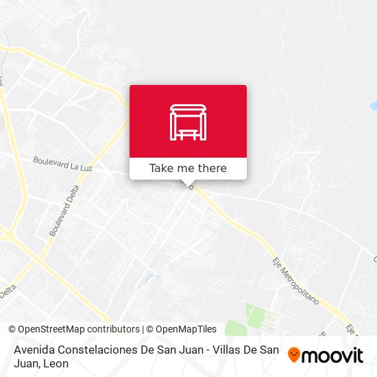 Mapa de Avenida Constelaciones De San Juan - Villas De San Juan