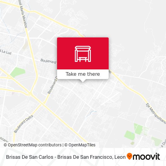 Brisas De San Carlos - Brisas De San Francisco map