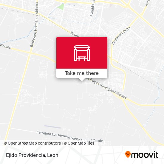 Mapa de Ejido Providencia