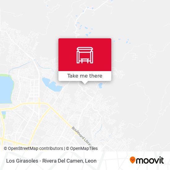 Mapa de Los Girasoles - Rivera Del Camen
