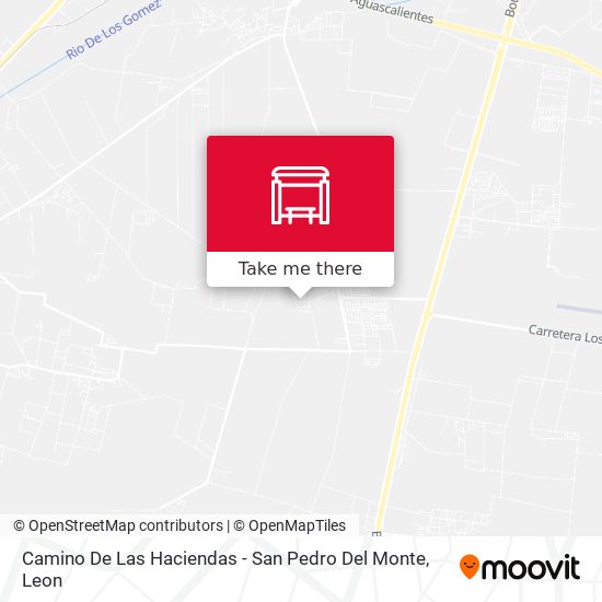 Camino De Las Haciendas - San Pedro Del Monte map