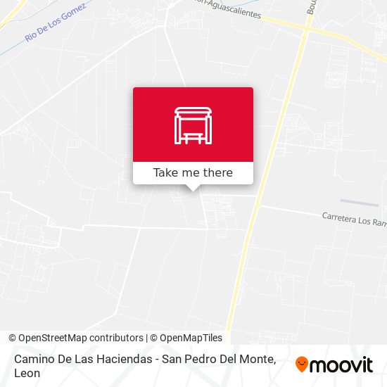 Camino De Las Haciendas - San Pedro Del Monte map