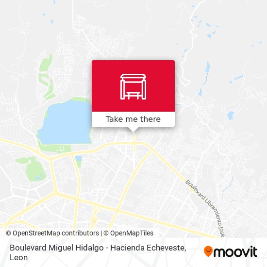 Mapa de Boulevard Miguel Hidalgo - Hacienda Echeveste
