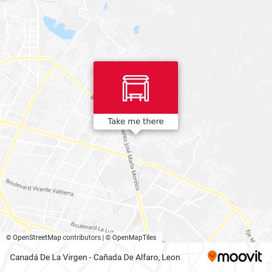 Canadá De La Virgen - Cañada De Alfaro map
