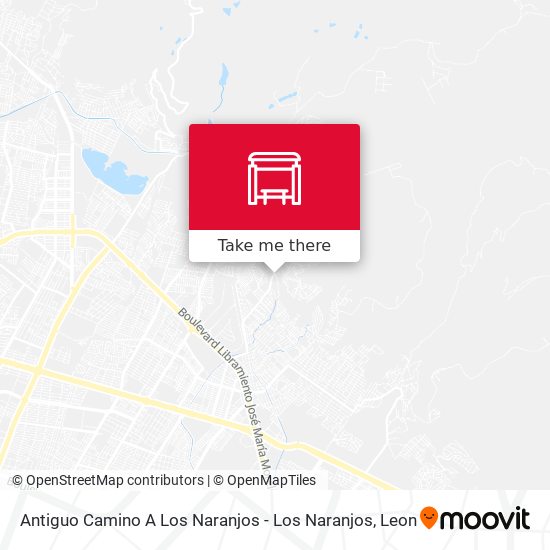 Mapa de Antiguo Camino A Los Naranjos - Los Naranjos