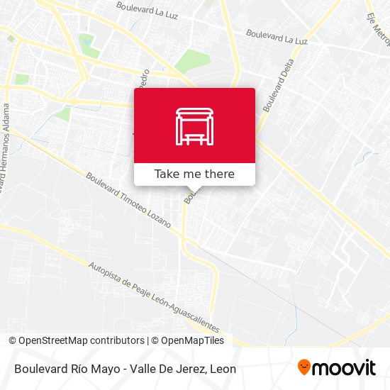Mapa de Boulevard Río Mayo - Valle De Jerez