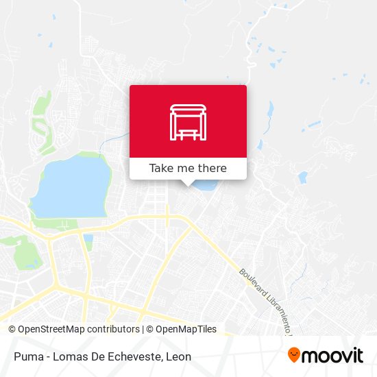 Mapa de Puma - Lomas De Echeveste