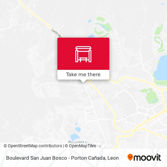 Mapa de Boulevard San Juan Bosco - Porton Cañada