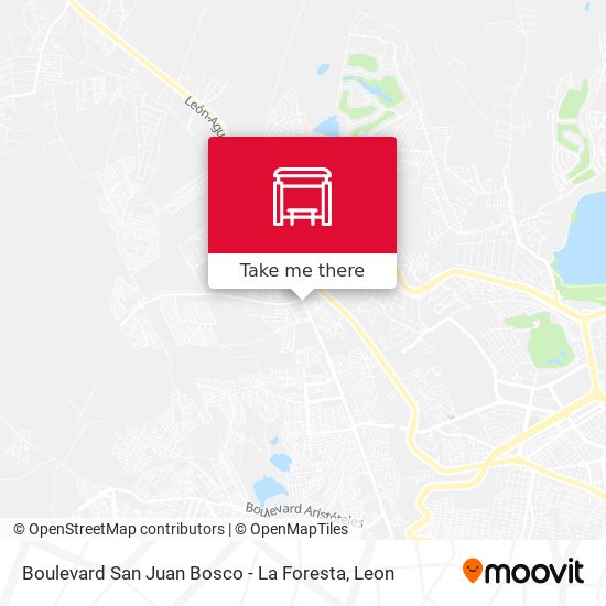 Mapa de Boulevard San Juan Bosco - La Foresta