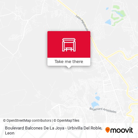 Mapa de Boulevard Balcones De La Joya - Urbivilla Del Roble