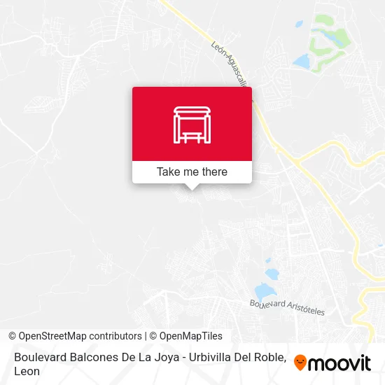 Boulevard Balcones De La Joya - Urbivilla Del Roble map