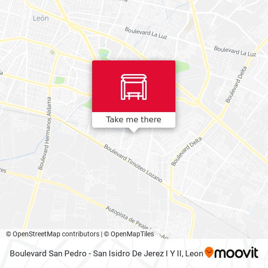 Mapa de Boulevard San Pedro - San Isidro De Jerez I Y II