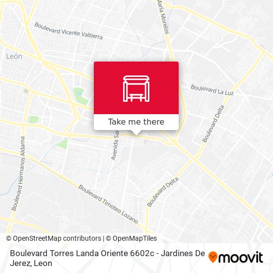Boulevard Torres Landa Oriente 6602c - Jardines De Jerez map