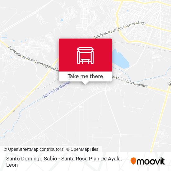 Santo Domingo Sabio - Santa Rosa Plan De Ayala map