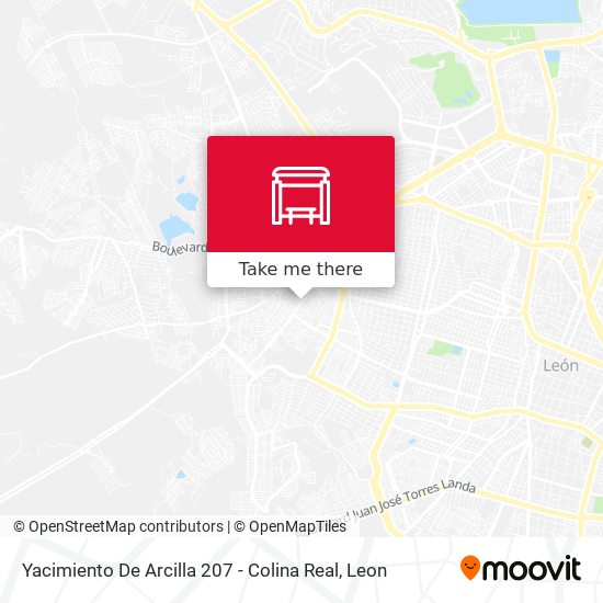 Mapa de Yacimiento De Arcilla 207 - Colina Real
