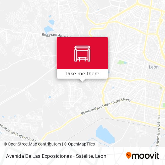 Avenida De Las Exposiciones - Satélite map