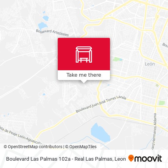 Boulevard Las Palmas 102a -  Real Las Palmas map