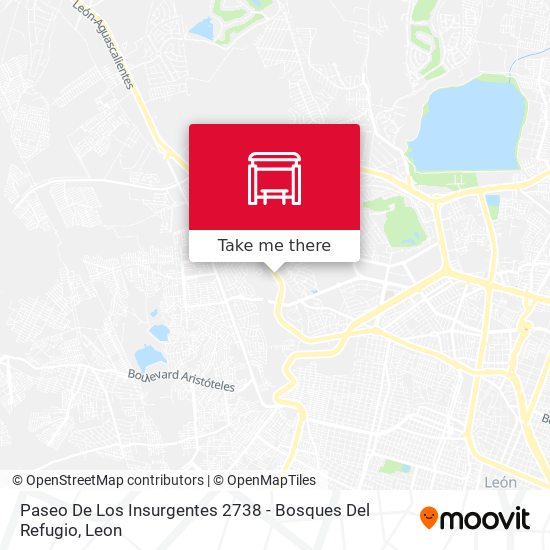 Paseo De Los Insurgentes 2738 - Bosques Del Refugio map