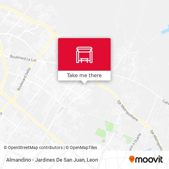Almandino - Jardines De San Juan map