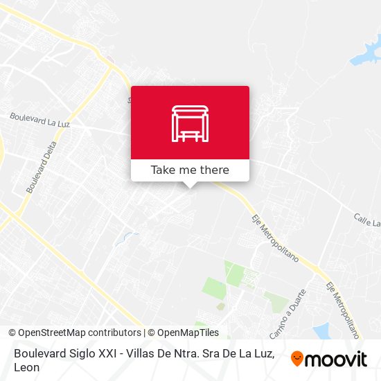 Mapa de Boulevard Siglo XXI - Villas De Ntra. Sra De La Luz