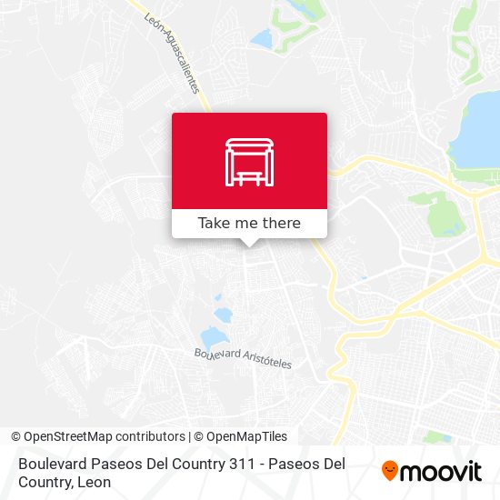 Boulevard Paseos Del Country 311 - Paseos Del Country map