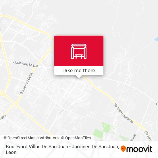 Boulevard Villas De San Juan - Jardines De San Juan map