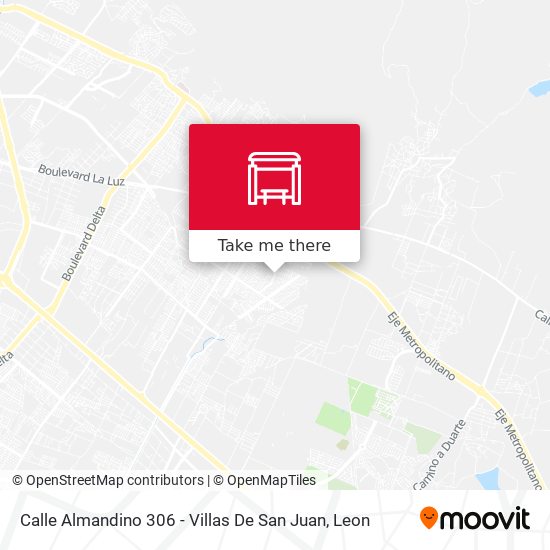 Mapa de Calle Almandino 306 - Villas De San Juan