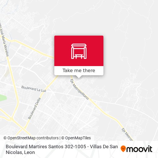 Boulevard Martires Santos 302-1005 - Villas De San Nicolas map