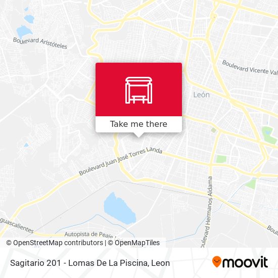 Mapa de Sagitario 201 - Lomas De La Piscina