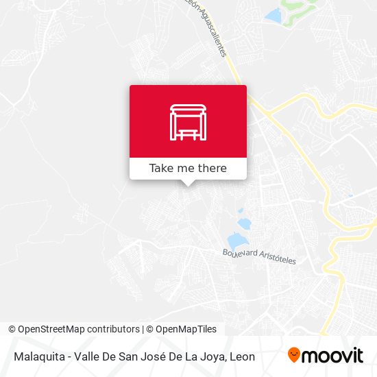 Mapa de Malaquita - Valle De San José De La Joya